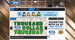 Desktop Screenshot of kool1033fm.com